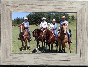Rudd Family On Their Ranch