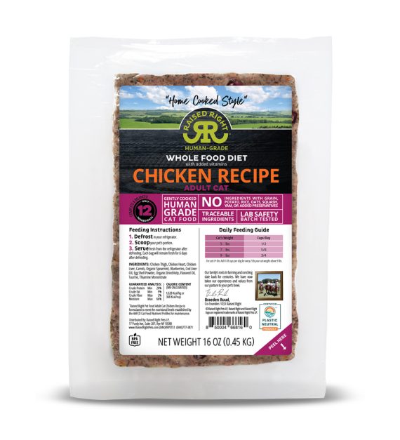 Original Chicken Adult Cat Recipe – Product SELECTION Section