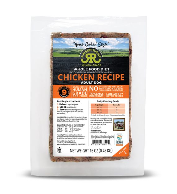 Original Chicken Adult Dog Recipe – Product SELECTION Section