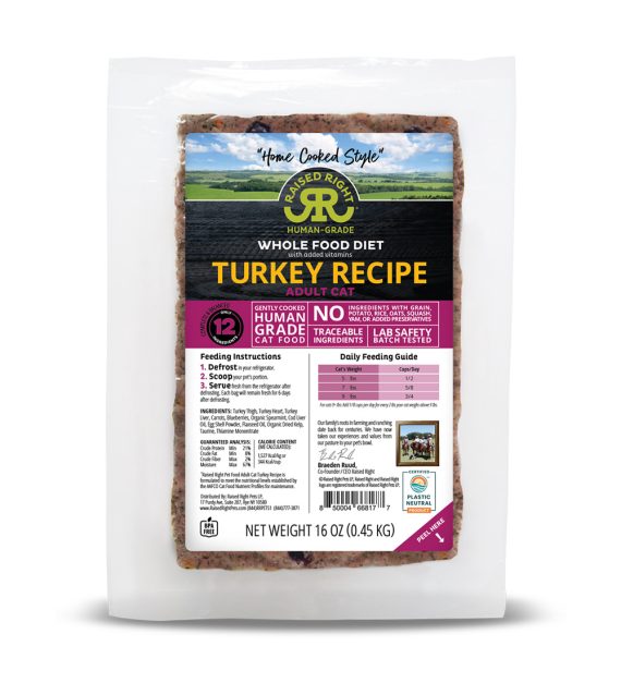 Original Turkey Adult Cat Recipe – Product SELECTION Section